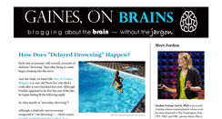 Desktop Screenshot of gainesonbrains.com